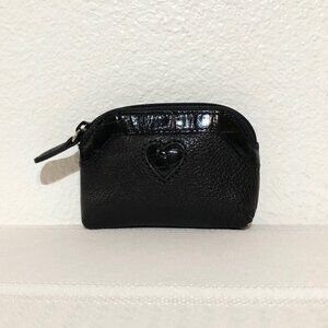 Brighton Black Leather Coin Purse NWOT
